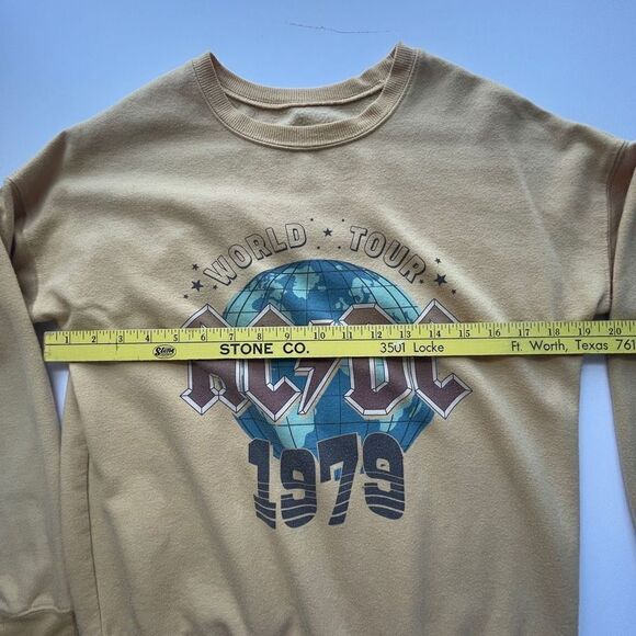 VINTAGE AC/DC Pullover Sweatshirt, XS - Picture 7 of 7